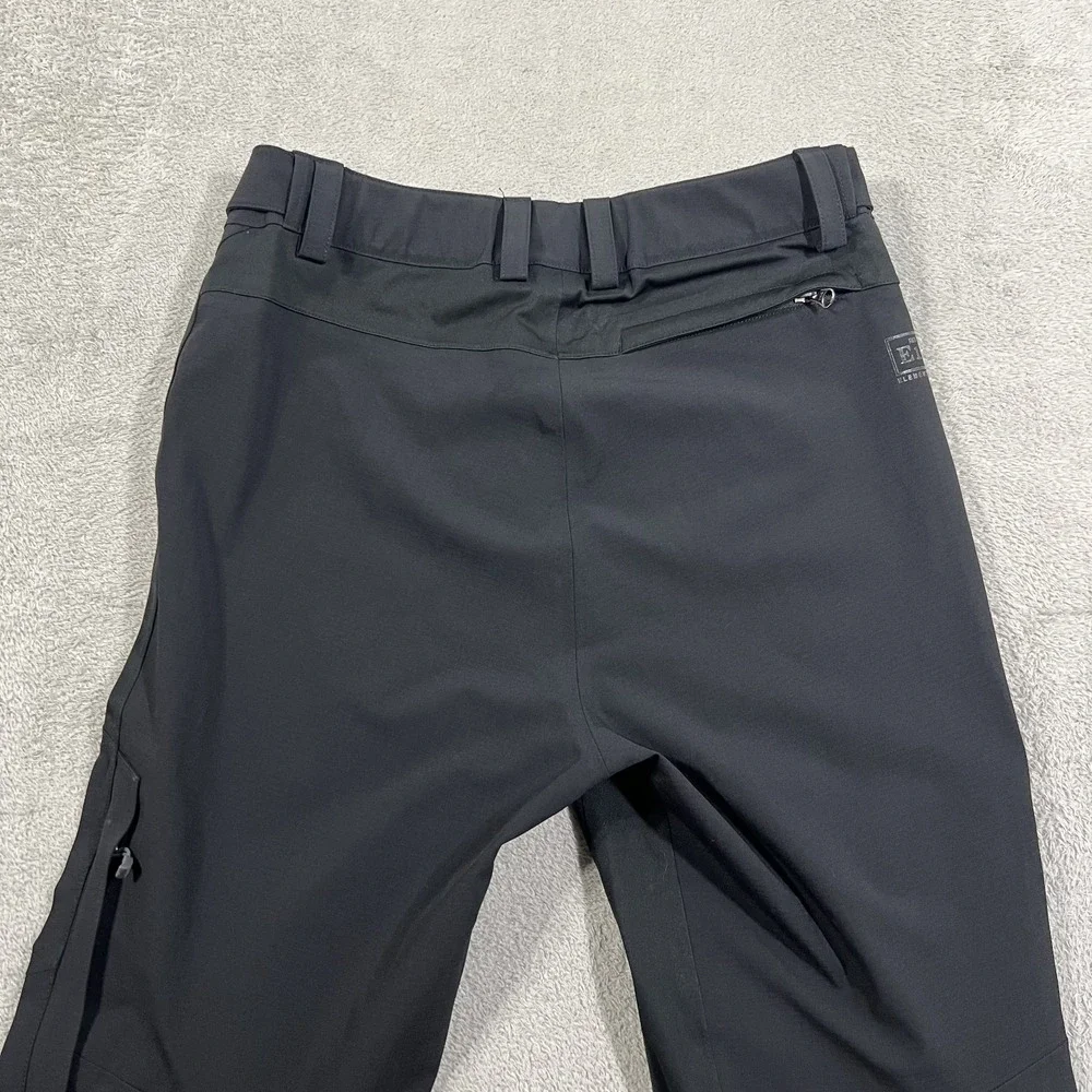 REI E1 Elements Rain Pants Mens 32x32 Black